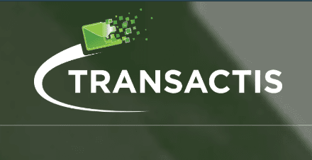 Transactis fintech company website development